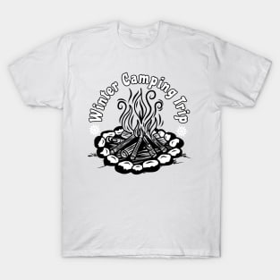 Winter Camping Trip T-Shirt